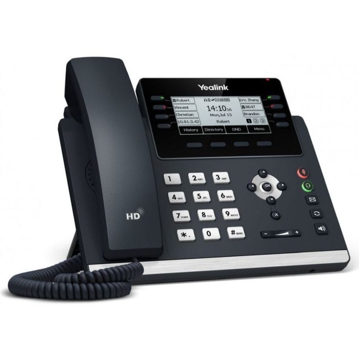 Телефон IP Yealink SIP-T43U, чёрный - фото 51374635 Телефон IP Yealink SIP-T43U, чёрный - фото 51374635