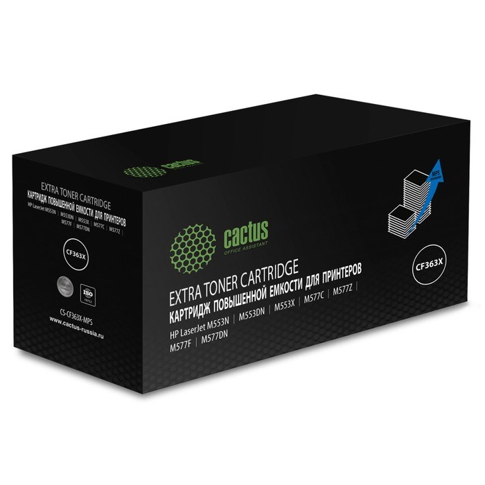 Картридж Cactus CS-CF363X-MPS CF363XX, для HP CLJ M552dn/M553dn/M553N, 18000 страниц, цвет пурпурный - фото 51375534 Картридж Cactus CS-CF363X-MPS CF363XX, для HP CLJ M552dn/M553dn/M553N, 18000 страниц, цвет пурпурный - фото 51375534