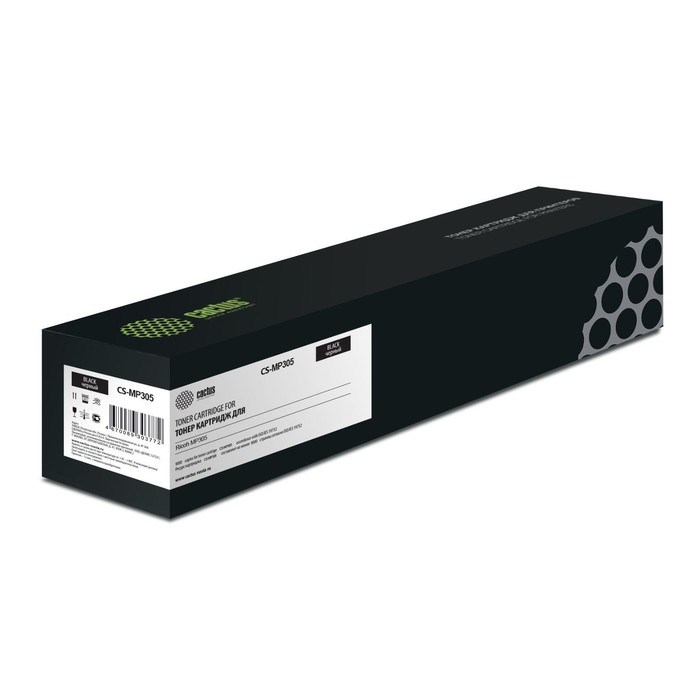 Картридж Cactus CS-MP305 842142/842347, для Ricoh MP305, 9000 страниц, цвет чёрный - фото 51375621 Картридж Cactus CS-MP305 842142/842347, для Ricoh MP305, 9000 страниц, цвет чёрный - фото 51375621