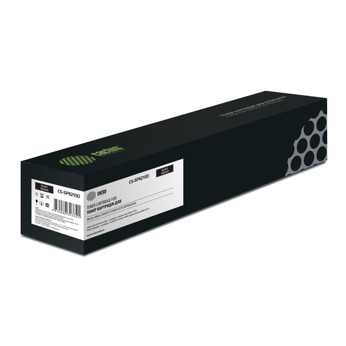 Картридж Cactus CS-SP6210D 842346, для Ricoh Aficio 550/551/1060/1075, 43000 страниц, цвет чёрный - фото 51375707 Картридж Cactus CS-SP6210D 842346, для Ricoh Aficio 550/551/1060/1075, 43000 страниц, цвет чёрный - фото 51375707