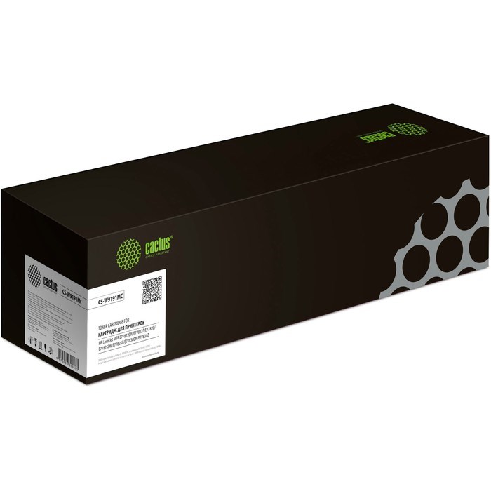 Картридж Cactus CS-W9191MC W9191MC, для HP LJ MFP E77822DN/E77822Z, 28000 страниц, цвет голубой - фото 51375848 Картридж Cactus CS-W9191MC W9191MC, для HP LJ MFP E77822DN/E77822Z, 28000 страниц, цвет голубой - фото 51375848