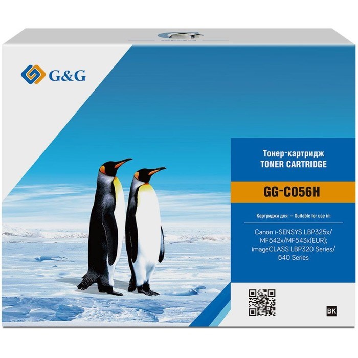 Картридж G&G GG-C056, для Canon LBP325x/MF543x/MF542x, 5100 страниц, цвет чёрный - фото 51375876 Картридж G&G GG-C056, для Canon LBP325x/MF543x/MF542x, 5100 страниц, цвет чёрный - фото 51375876