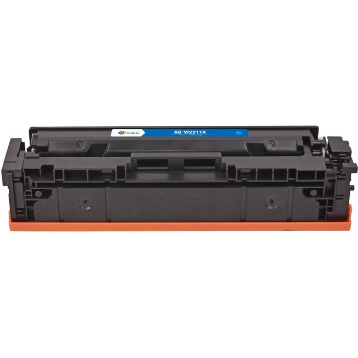 Картридж G&G GG-W2211X, для HP M255/MFP M282/M283, 2450 страниц, цвет голубой - фото 51375975 Картридж G&G GG-W2211X, для HP M255/MFP M282/M283, 2450 страниц, цвет голубой - фото 51375975