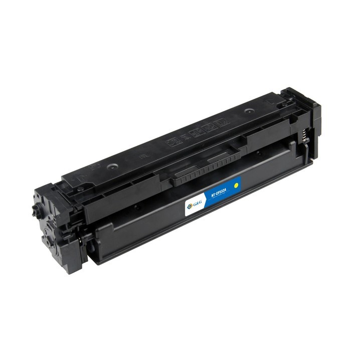 Картридж G&G NT-CF532A, для HP CLJ M154A/M154NW/M180/180N/M181/M181FW, 900 страниц, цвет жёлтый - фото 51376094