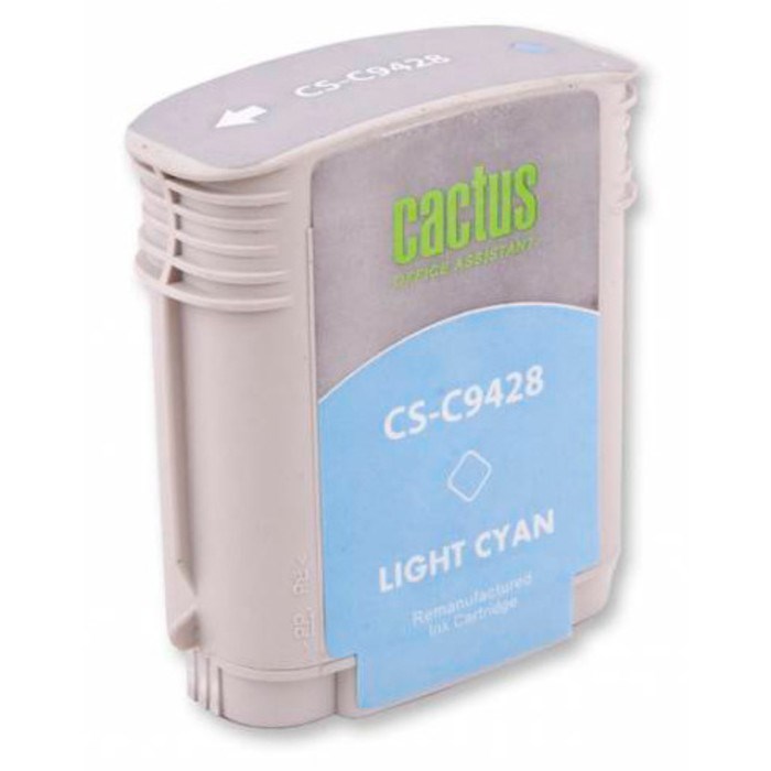 Картридж Cactus CS-C9428 №85 светло-голубой, для HP DJ 30/130, 72 мл, цвет голубой - фото 51376301 Картридж Cactus CS-C9428 №85 светло-голубой, для HP DJ 30/130, 72 мл, цвет голубой - фото 51376301