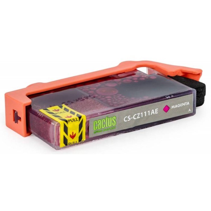 Картридж струйный Cactus CS-CZ111AE №655, для HP DJ IA 3525/5525/4525, 14,6 мл, цвет пурпурный - фото 51376358 Картридж струйный Cactus CS-CZ111AE №655, для HP DJ IA 3525/5525/4525, 14,6 мл, цвет пурпурный - фото 51376358