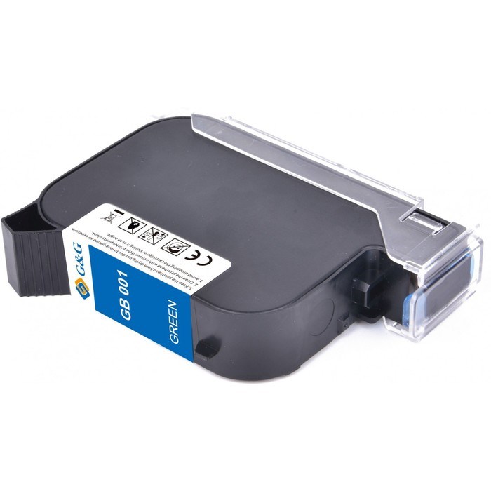 Картридж G&G GB-001G, для G&G GG-HH1001, 42 мл, зеленый - фото 51376529 Картридж G&G GB-001G, для G&G GG-HH1001, 42 мл, зеленый - фото 51376529