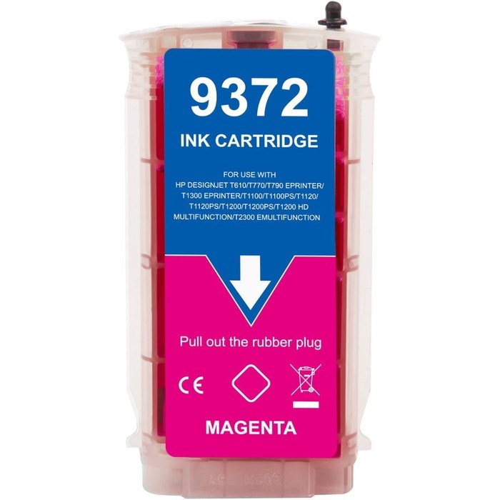 Картридж G&G NH-C9372A, для HP Designjet T610/T770/T790/T1300/T1100, 130 мл, цвет пурпурный - фото 51376623 Картридж G&G NH-C9372A, для HP Designjet T610/T770/T790/T1300/T1100, 130 мл, цвет пурпурный - фото 51376623