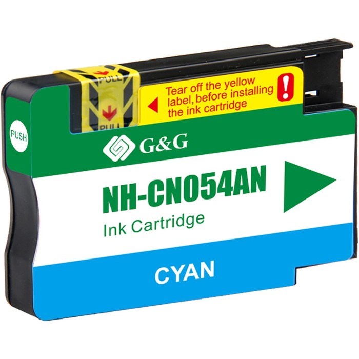 Картридж G&G NH-CN054AN №933XL, для HP Officejet 6100/6600/6700/7110/7510, 14 мл, цвет голубой - фото 51376649 Картридж G&G NH-CN054AN №933XL, для HP Officejet 6100/6600/6700/7110/7510, 14 мл, цвет голубой - фото 51376649
