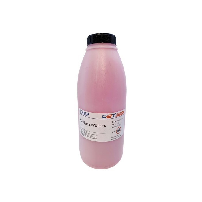 Тонер Cet PK206 OSP0206M100, для Kyocera M6030cdn/6035cidn/6530cdn, бутылка 100гр, пурпурный 93945 - фото 51376768 Тонер Cet PK206 OSP0206M100, для Kyocera M6030cdn/6035cidn/6530cdn, бутылка 100гр, пурпурный 93945 - фото 51376768