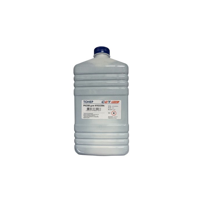 Тонер Cet PK208 OSP0208K-500, для Kyocera M5521cdn/M5526cdw/P5021cdn, бутылка 500гр, чёрный - фото 51376786 Тонер Cet PK208 OSP0208K-500, для Kyocera M5521cdn/M5526cdw/P5021cdn, бутылка 500гр, чёрный - фото 51376786