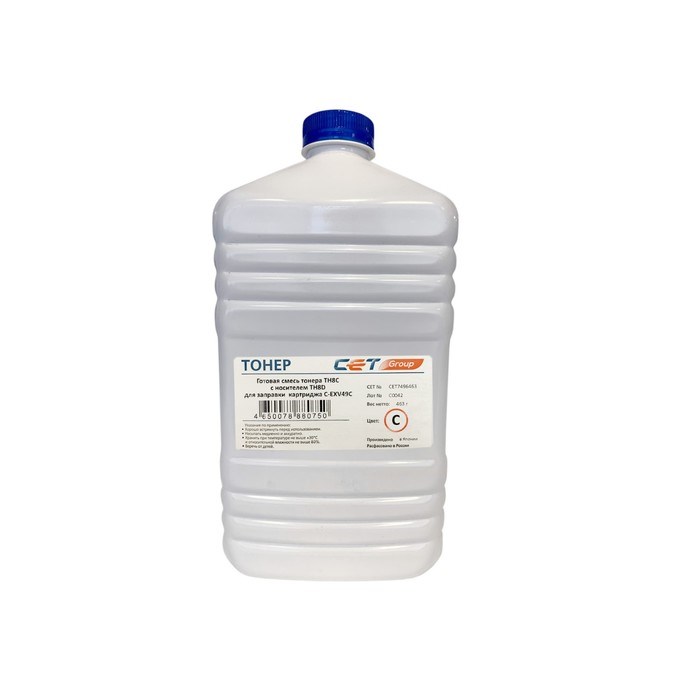 Тонер Cet TF8C/TF8D CET7496-463, девелопер, Canon C3325i/3330i/3320, бутылка 463гр, голубой - фото 51376805 Тонер Cet TF8C/TF8D CET7496-463, девелопер, Canon C3325i/3330i/3320, бутылка 463гр, голубой - фото 51376805