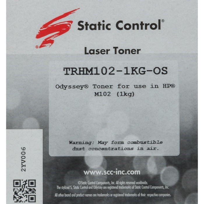 Тонер Static Control TRHM102-1KG-OS, для HP LJ M104/M132, флакон 1000гр, чёрный - фото 51376840 Тонер Static Control TRHM102-1KG-OS, для HP LJ M104/M132, флакон 1000гр, чёрный - фото 51376840