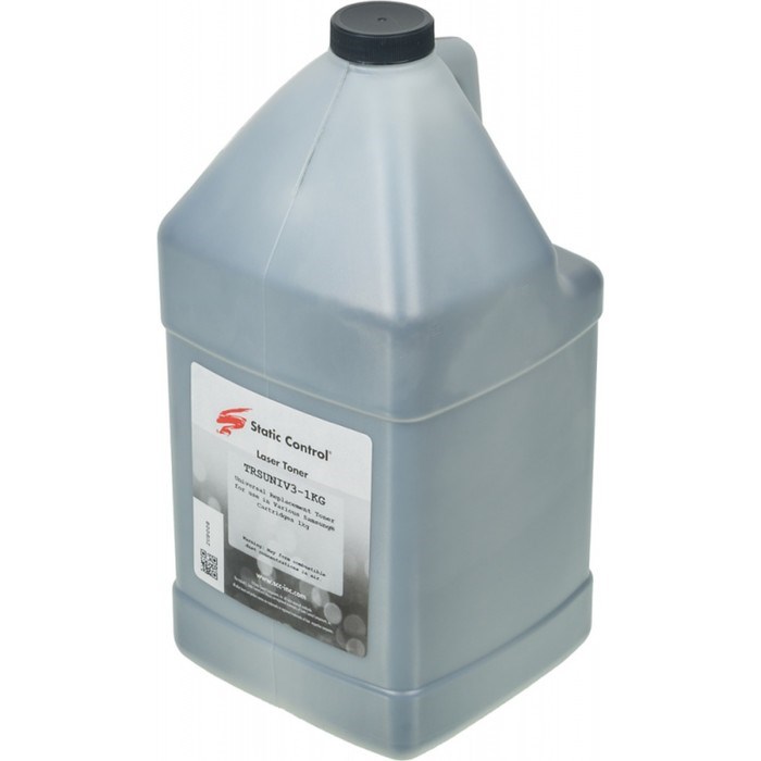 Тонер Static Control TRSUNIV3-1KG, для Samsung ML2160/SCX3400/M2020, флакон 1000гр, чёрный - фото 51376849 Тонер Static Control TRSUNIV3-1KG, для Samsung ML2160/SCX3400/M2020, флакон 1000гр, чёрный - фото 51376849