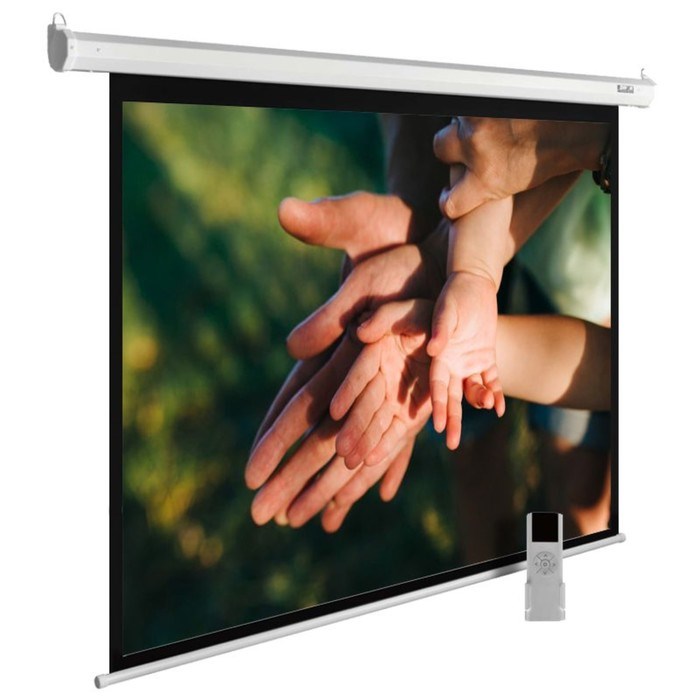 Экран Cactus 280x280см CS-PSME-280x280-WT, 1:1, настенно-потолочный, рулонный, белый - фото 51377152 Экран Cactus 280x280см CS-PSME-280x280-WT, 1:1, настенно-потолочный, рулонный, белый - фото 51377152