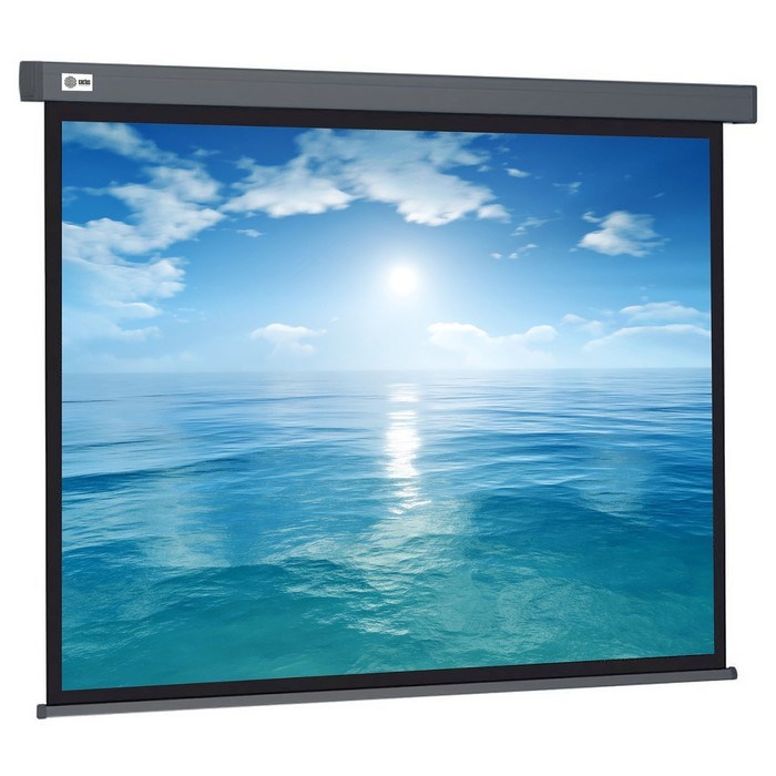 Экран Cactus 104.6x186смCS-PSW-104X186-SG, 16:9, настенно-потолочный, рулонный, серый - фото 51377154 Экран Cactus 104.6x186смCS-PSW-104X186-SG, 16:9, настенно-потолочный, рулонный, серый - фото 51377154