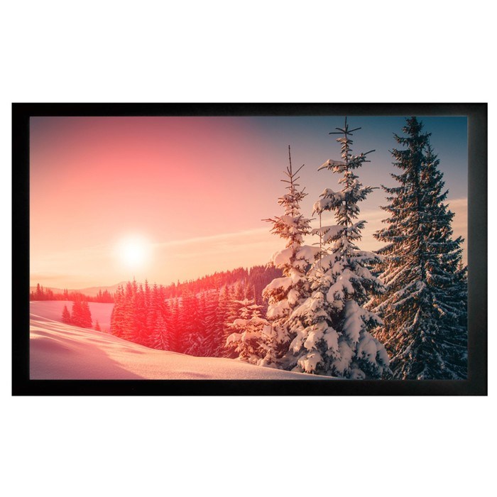 Экран Cactus 203x360см CS-PSFRE-360X203, 16:9, настенный, натяжной, на раме - фото 51377163 Экран Cactus 203x360см CS-PSFRE-360X203, 16:9, настенный, натяжной, на раме - фото 51377163