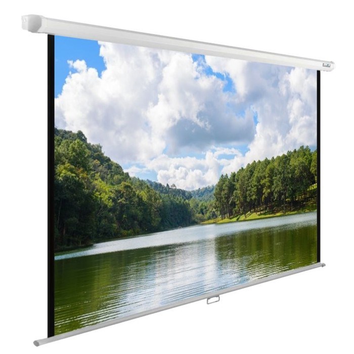 Экран Cactus 150x240см CS-PSWE-240x150-WT, 16:10, настенно-потолочный, рулонный, белый - фото 51377187 Экран Cactus 150x240см CS-PSWE-240x150-WT, 16:10, настенно-потолочный, рулонный, белый - фото 51377187