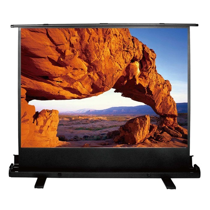 Экран Cactus 90x120см CS-PSFLE-120X90, 4:3, напольный, рулонный - фото 51377204 Экран Cactus 90x120см CS-PSFLE-120X90, 4:3, напольный, рулонный - фото 51377204