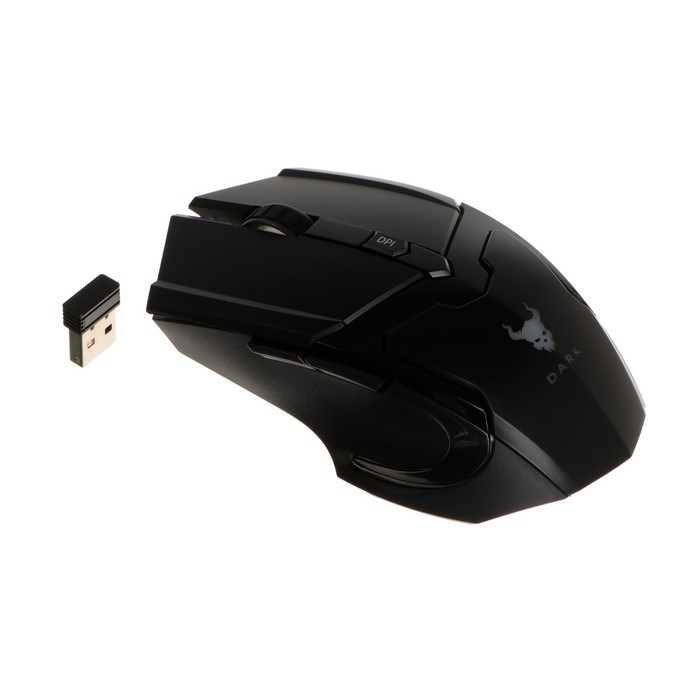 Мышь Smartbuy RUSH Dark, игровая, беспроводная, 1600 dpi, 2хААА, USB, подсветка, чёрная - фото 51377350 Мышь Smartbuy RUSH Dark, игровая, беспроводная, 1600 dpi, 2хААА, USB, подсветка, чёрная - фото 51377350