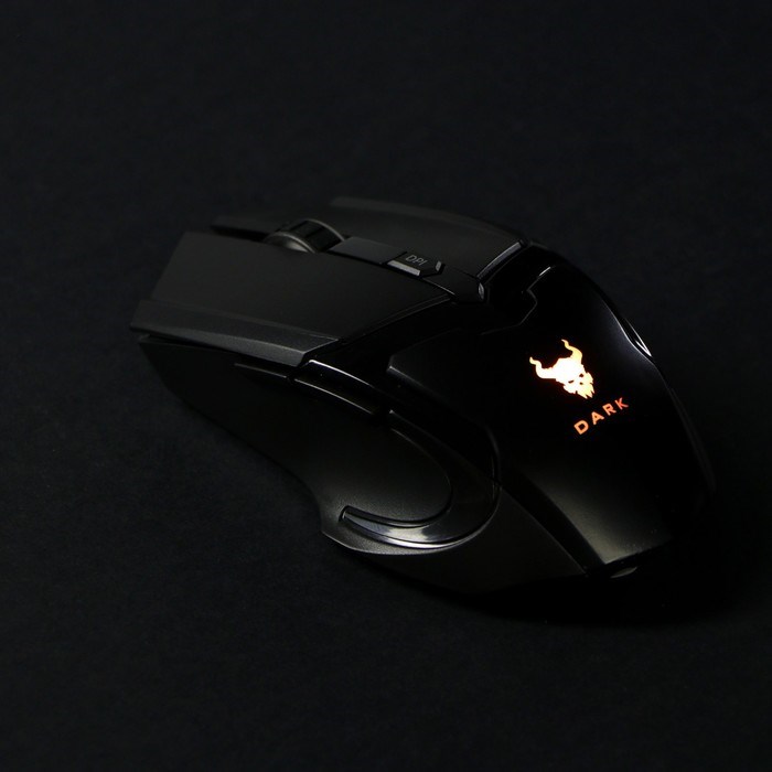Мышь Smartbuy RUSH Dark, игровая, беспроводная, 1600 dpi, 2хААА, USB, подсветка, чёрная - фото 51377355 Мышь Smartbuy RUSH Dark, игровая, беспроводная, 1600 dpi, 2хААА, USB, подсветка, чёрная - фото 51377355