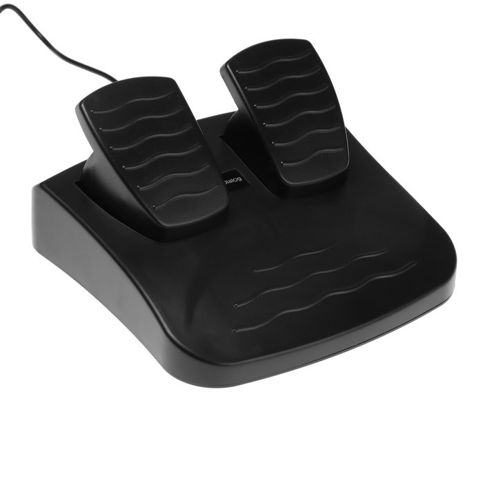 Руль Dialog GW-125VR E-Racer, проводной, вибрация, для PC, 2 педали, пычаг ПП, USB - фото 51377793 Руль Dialog GW-125VR E-Racer, проводной, вибрация, для PC, 2 педали, пычаг ПП, USB - фото 51377793