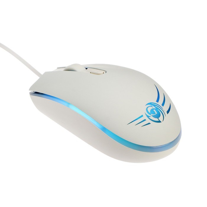 Мышь Dialog MGK-07U WHITE Gan-Kata, игровая, проводная, подсветка, 1600 dpi, USB, белая - фото 51377822 Мышь Dialog MGK-07U WHITE Gan-Kata, игровая, проводная, подсветка, 1600 dpi, USB, белая - фото 51377822