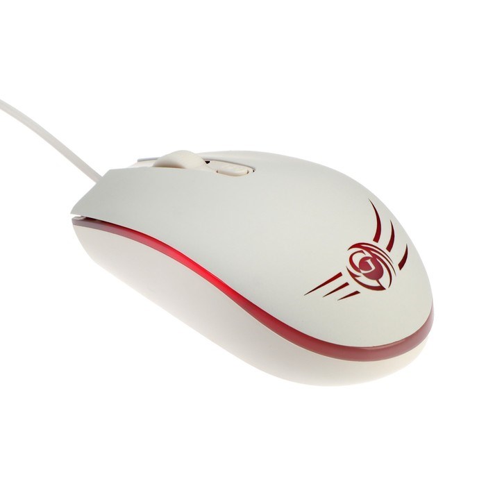 Мышь Dialog MGK-07U WHITE Gan-Kata, игровая, проводная, подсветка, 1600 dpi, USB, белая - фото 51377823 Мышь Dialog MGK-07U WHITE Gan-Kata, игровая, проводная, подсветка, 1600 dpi, USB, белая - фото 51377823