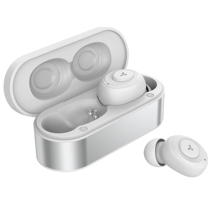 Наушники Accesstyle Chrome TWS, беспроводные, вакуумные, BT5.1, 35/250 мАч, IP4, серебристые - фото 51377943 Наушники Accesstyle Chrome TWS, беспроводные, вакуумные, BT5.1, 35/250 мАч, IP4, серебристые - фото 51377943