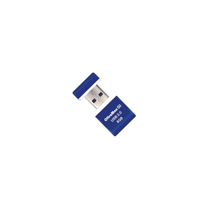 Флешка OltraMax 50, 8 Гб, USB2.0, чт до 15 Мб/с, зап до 8 Мб/с, синяя - фото 51378129 Флешка OltraMax 50, 8 Гб, USB2.0, чт до 15 Мб/с, зап до 8 Мб/с, синяя - фото 51378129