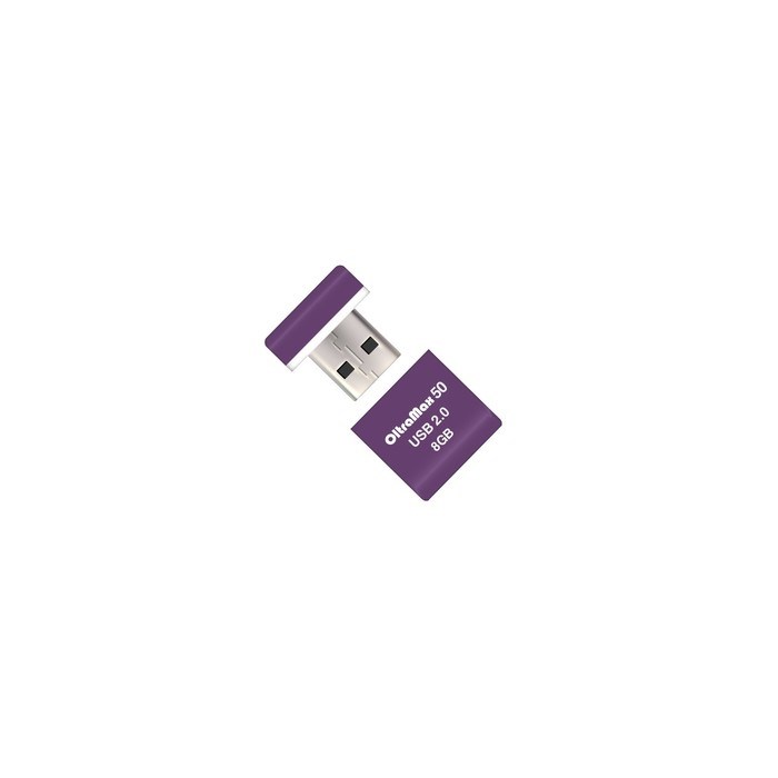 Флешка OltraMax 50, 8 Гб, USB2.0, чт до 15 Мб/с, зап до 8 Мб/с, фиолетовая - фото 51378135 Флешка OltraMax 50, 8 Гб, USB2.0, чт до 15 Мб/с, зап до 8 Мб/с, фиолетовая - фото 51378135