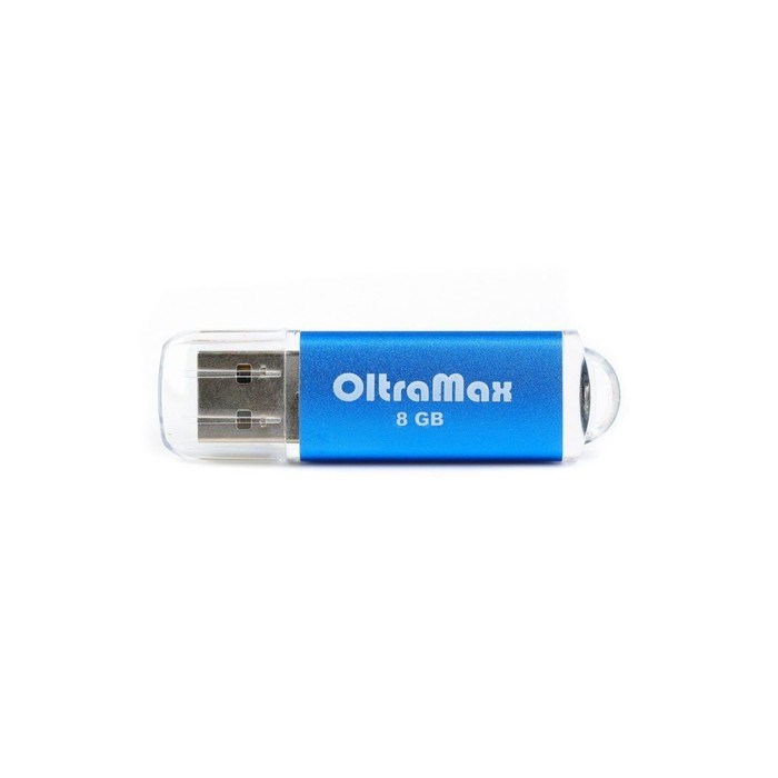 Флешка OltraMax 30, 8 Гб, USB2.0, чт до 15 Мб/с, зап до 8 Мб/с, синяя - фото 51378148 Флешка OltraMax 30, 8 Гб, USB2.0, чт до 15 Мб/с, зап до 8 Мб/с, синяя - фото 51378148