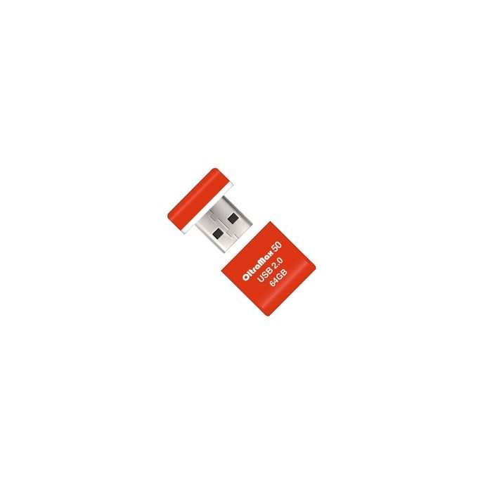 Флешка OltraMax 50, 64 Гб, USB2.0, чт до 15 Мб/с, зап до 8 Мб/с, оранжевая - фото 51378214 Флешка OltraMax 50, 64 Гб, USB2.0, чт до 15 Мб/с, зап до 8 Мб/с, оранжевая - фото 51378214