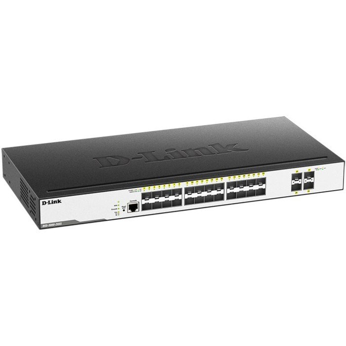 Коммутатор D-Link DGS-3000-28XS DGS-3000-28XS/B1A, управляемый, 24х10/100/1000BASE-Х - фото 51378589 Коммутатор D-Link DGS-3000-28XS DGS-3000-28XS/B1A, управляемый, 24х10/100/1000BASE-Х - фото 51378589