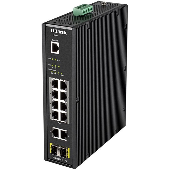 Коммутатор D-Link DIS-200G-12PS/A, управляемый, 10х10/100/1000BASE-T - фото 51378598 Коммутатор D-Link DIS-200G-12PS/A, управляемый, 10х10/100/1000BASE-T - фото 51378598