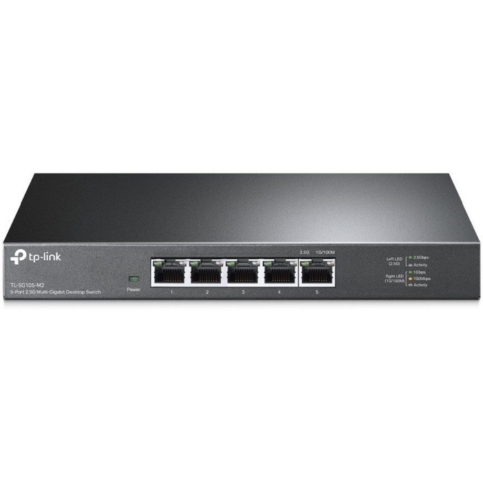 Коммутатор TP-Link TL-SG105-M2, неуправляемый, 5х100/1000/2.5GBASE-T - фото 51378670 Коммутатор TP-Link TL-SG105-M2, неуправляемый, 5х100/1000/2.5GBASE-T - фото 51378670