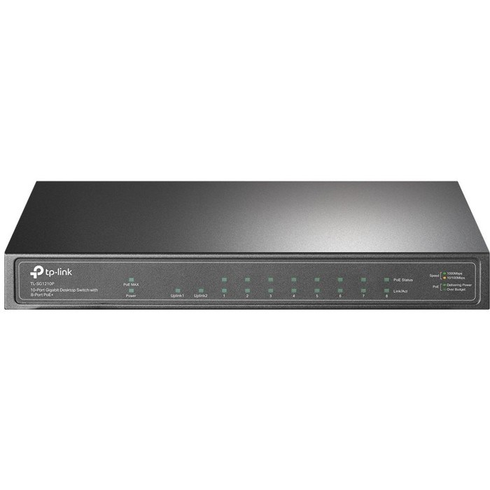 Коммутатор TP-Link TL-SG1210P, неуправляемый, 9х10/100/1000BASE-T - фото 51378692 Коммутатор TP-Link TL-SG1210P, неуправляемый, 9х10/100/1000BASE-T - фото 51378692