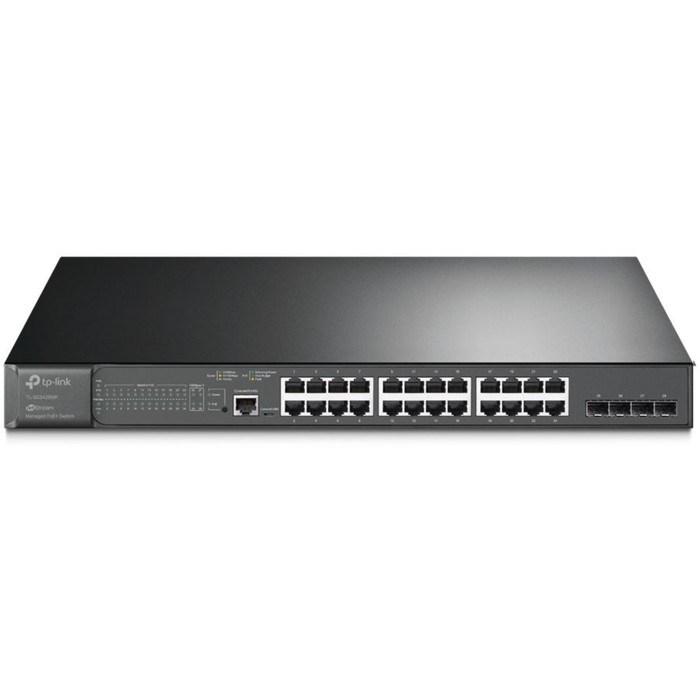 Коммутатор TP-Link TL-SG3428MP, управляемый, 24х10/100/1000BASE-T - фото 51378697 Коммутатор TP-Link TL-SG3428MP, управляемый, 24х10/100/1000BASE-T - фото 51378697
