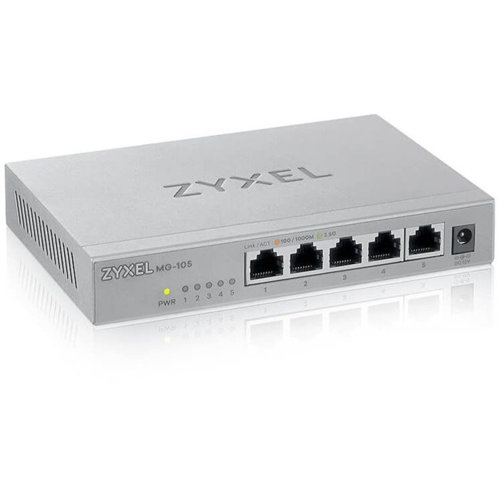 Коммутатор Zyxel MG-105-ZZ0101F, неуправляемый, 5х10/100/1000BASE-T - фото 51378754 Коммутатор Zyxel MG-105-ZZ0101F, неуправляемый, 5х10/100/1000BASE-T - фото 51378754