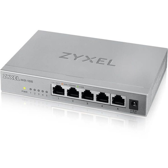 Коммутатор Zyxel MG-105-ZZ0101F, неуправляемый, 5х10/100/1000BASE-T - фото 51378758 Коммутатор Zyxel MG-105-ZZ0101F, неуправляемый, 5х10/100/1000BASE-T - фото 51378758