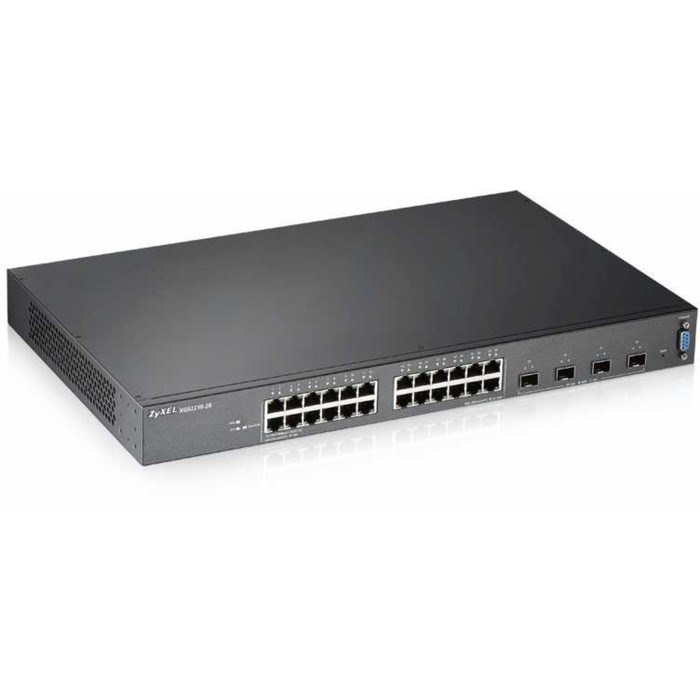 Коммутатор Zyxel XGS2210-28-EU0101F, управляемый, 24х10/100/1000BASE-T - фото 51378761 Коммутатор Zyxel XGS2210-28-EU0101F, управляемый, 24х10/100/1000BASE-T - фото 51378761