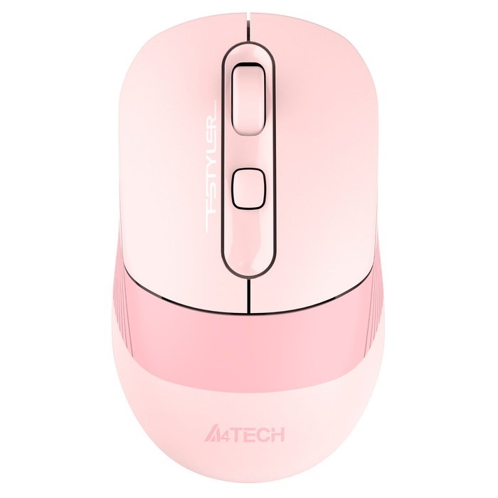 Мышь A4Tech Fstyler FB10C, оптическая, беспроводная, 2400dpi, USB, розовая - фото 51378844 Мышь A4Tech Fstyler FB10C, оптическая, беспроводная, 2400dpi, USB, розовая - фото 51378844