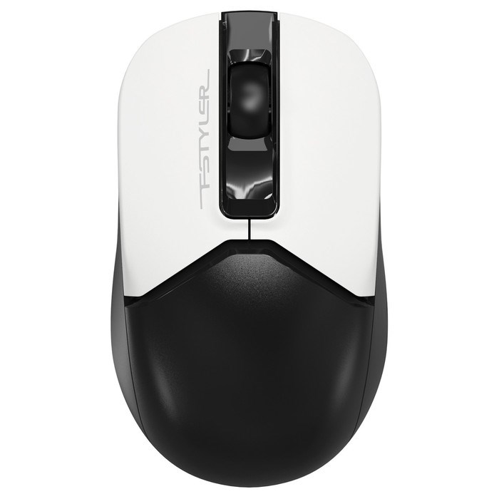 Мышь A4Tech Fstyler FB12, оптическая, беспроводная, 1200dpi, USB, белый/чёрный - фото 51378854 Мышь A4Tech Fstyler FB12, оптическая, беспроводная, 1200dpi, USB, белый/чёрный - фото 51378854