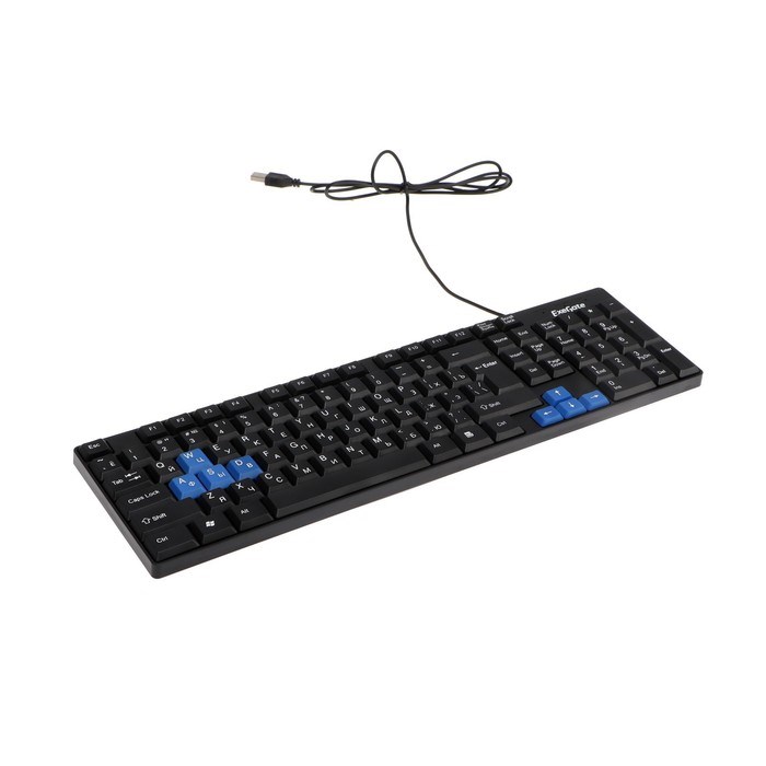 Клавиатура ExeGate Professional LY-402N, проводная, мембранная, 102 клавиши, USB, чёрная - фото 51379098 Клавиатура ExeGate Professional LY-402N, проводная, мембранная, 102 клавиши, USB, чёрная - фото 51379098