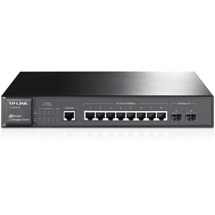 Коммутатор TP-Link TL-SG3210, управляемый, 8х10/100/1000BASE-T - фото 51379171 Коммутатор TP-Link TL-SG3210, управляемый, 8х10/100/1000BASE-T - фото 51379171