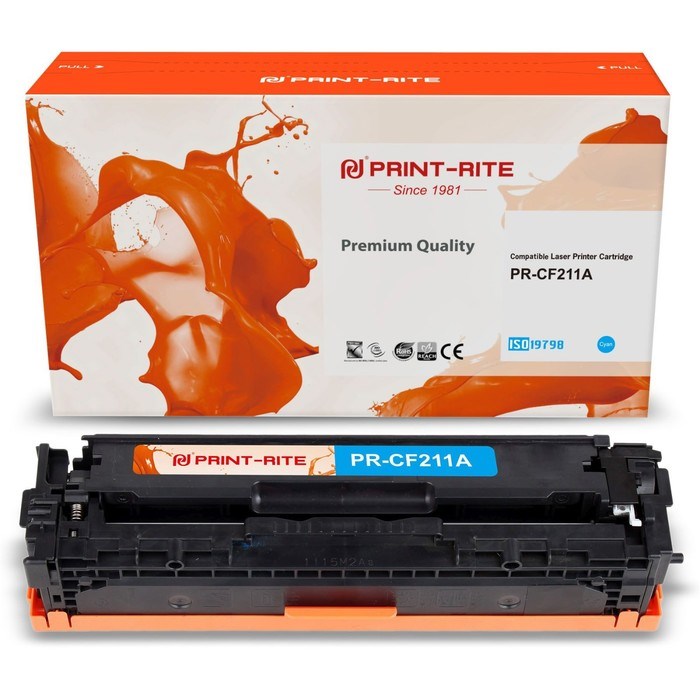Картридж лазерный TFH993CPU1J PR-CF211A CF211A для HP LJ Pro 200/M251/M276 (1800k), голубой 949307 - фото 51379221 Картридж лазерный TFH993CPU1J PR-CF211A CF211A для HP LJ Pro 200/M251/M276 (1800k), голубой 949307 - фото 51379221