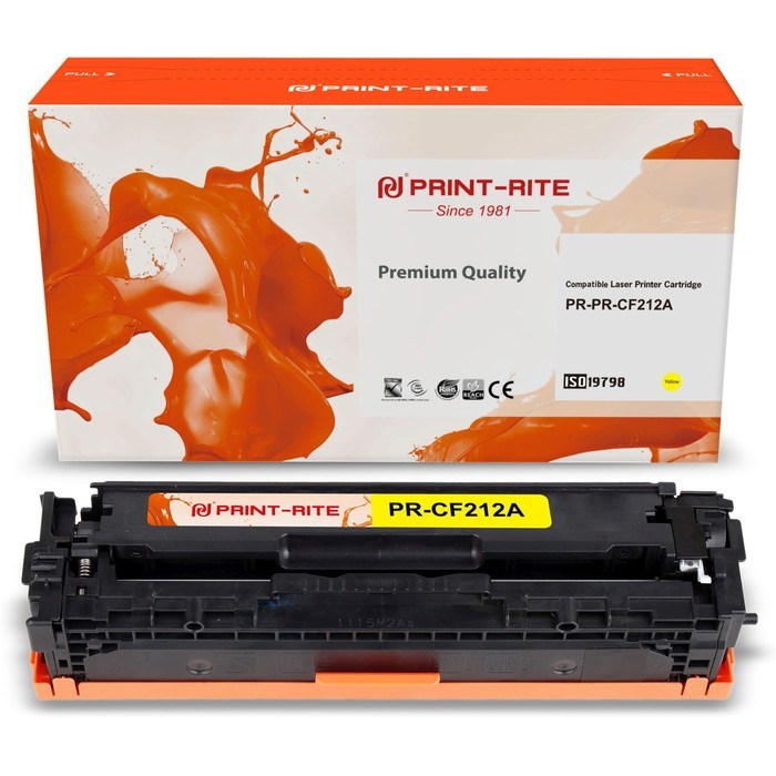 Картридж лазерный TFH994YPU1J PR-CF212A CF212A для HP LJ Pro 200/M251/M276 (1800k), жёлтый - фото 51379223 Картридж лазерный TFH994YPU1J PR-CF212A CF212A для HP LJ Pro 200/M251/M276 (1800k), жёлтый - фото 51379223
