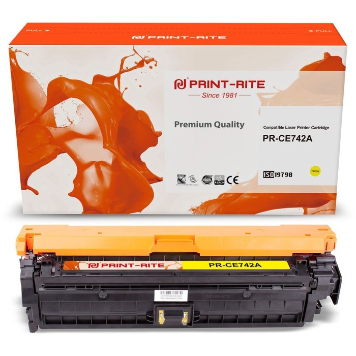 Картридж лазерный TFHAN6CPU1J PR-CE742A для HP LJ CP5220/CP5221/CP5223/CP5225(7300k), жёлтый - фото 51379296 Картридж лазерный TFHAN6CPU1J PR-CE742A для HP LJ CP5220/CP5221/CP5223/CP5225(7300k), жёлтый - фото 51379296