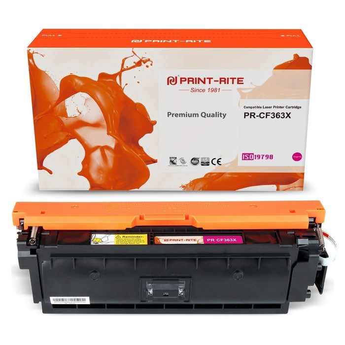 Картридж лазерный TRHGLAYPU1J PR-CF363X для HP M552dn/M553dn/M553N/M553x(9500k), пурпурный - фото 51379358 Картридж лазерный TRHGLAYPU1J PR-CF363X для HP M552dn/M553dn/M553N/M553x(9500k), пурпурный - фото 51379358