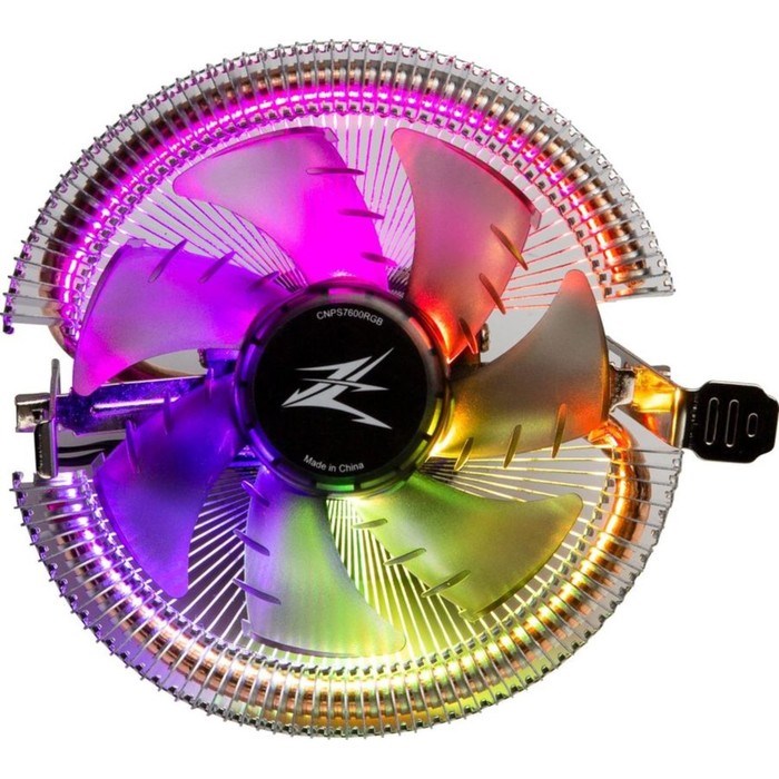 Кулер Zalman CNPS7600 RGB Soc-AM5/AM4/1151/1200/2066/1700, 4-pin, 16-27dB, Al+Cu, 95W - фото 51379459 Кулер Zalman CNPS7600 RGB Soc-AM5/AM4/1151/1200/2066/1700, 4-pin, 16-27dB, Al+Cu, 95W - фото 51379459